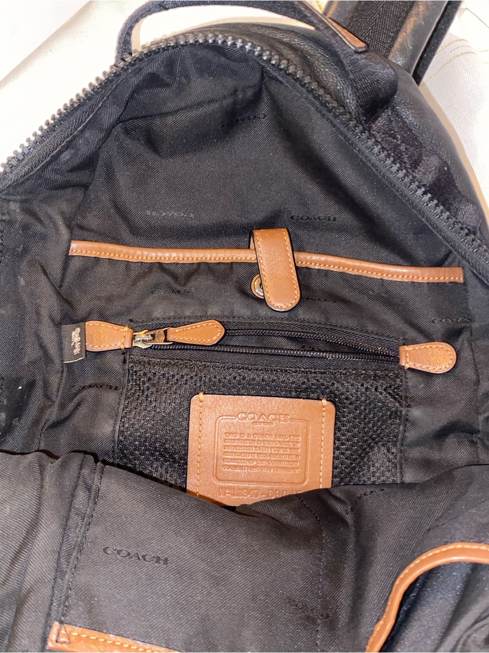 Pacer Backpack In Colorblock With Coach Patch - Picture 5 of 6